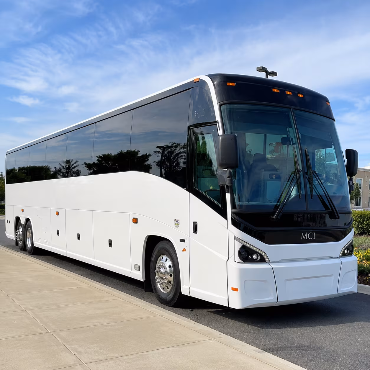 corporate shuttle buses between mission viejo hotels and irvine business parks