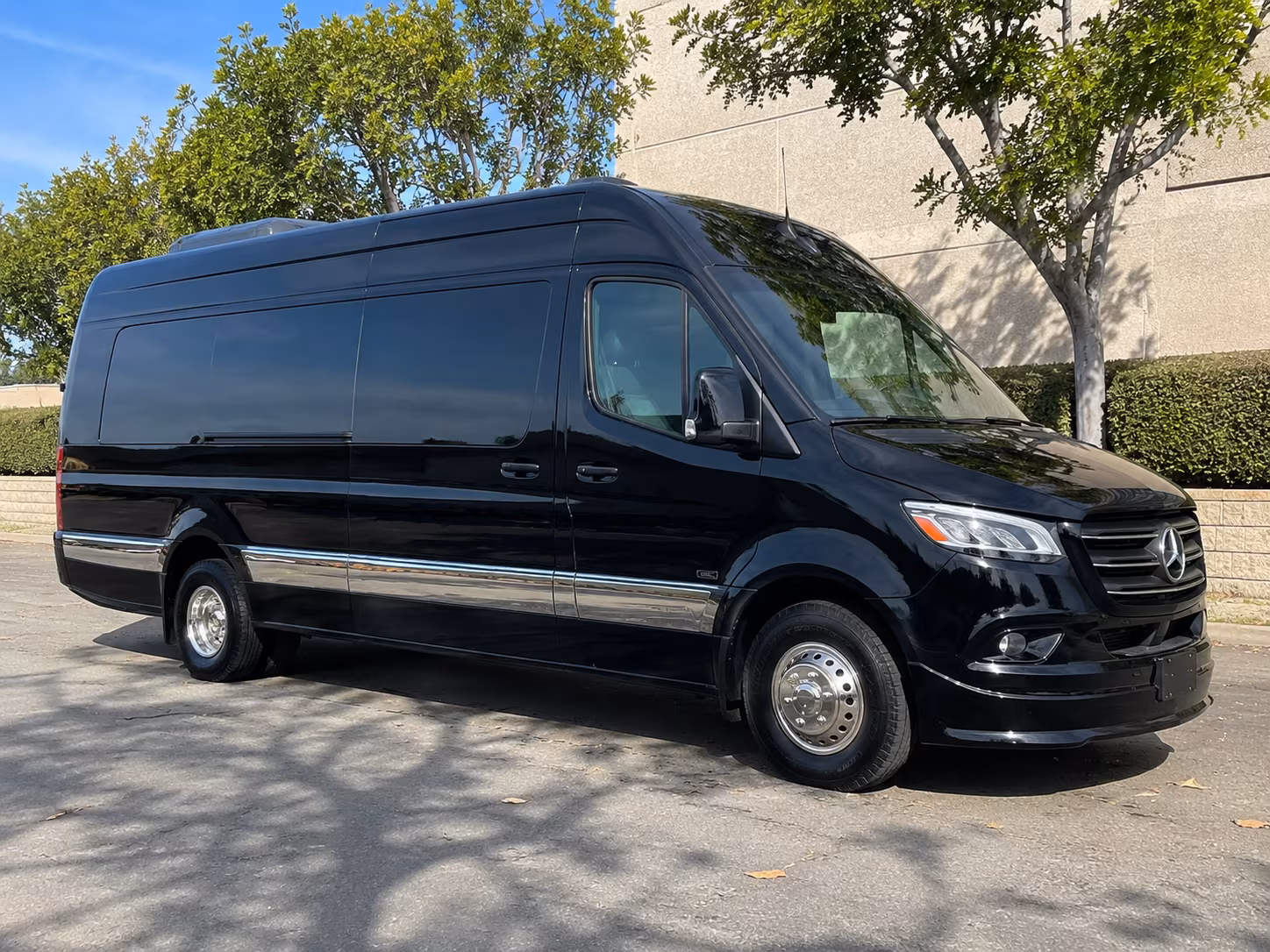 mission viejo private event transportation onboard seating