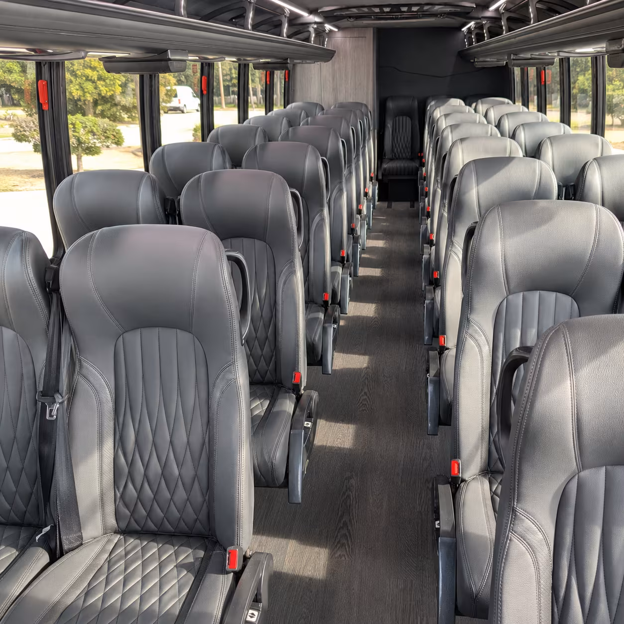 mission viejo school event transportation onboard seating