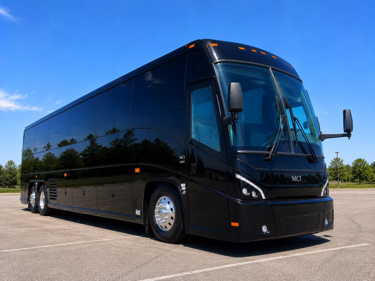 mission viejo wedding venues on gated roads and mountain routes need the right bus size